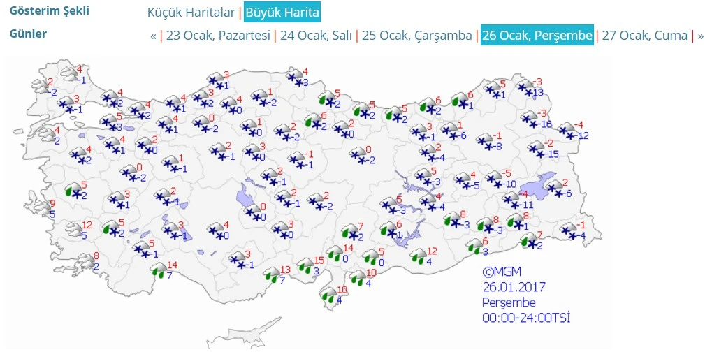 Kar İstanbul'a geri dönüyor